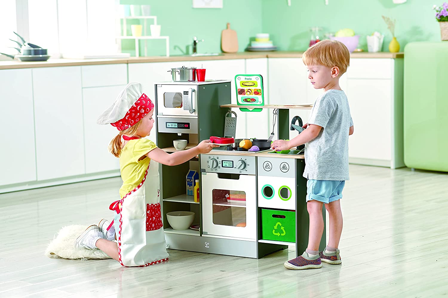 Toy Air Fryer, Kitchen Appliances Toys W/Music  