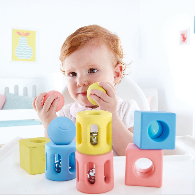 Geometric Rattle Trio